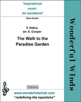 The Walk To The Paradise Garden for Double Reed Dectet cover